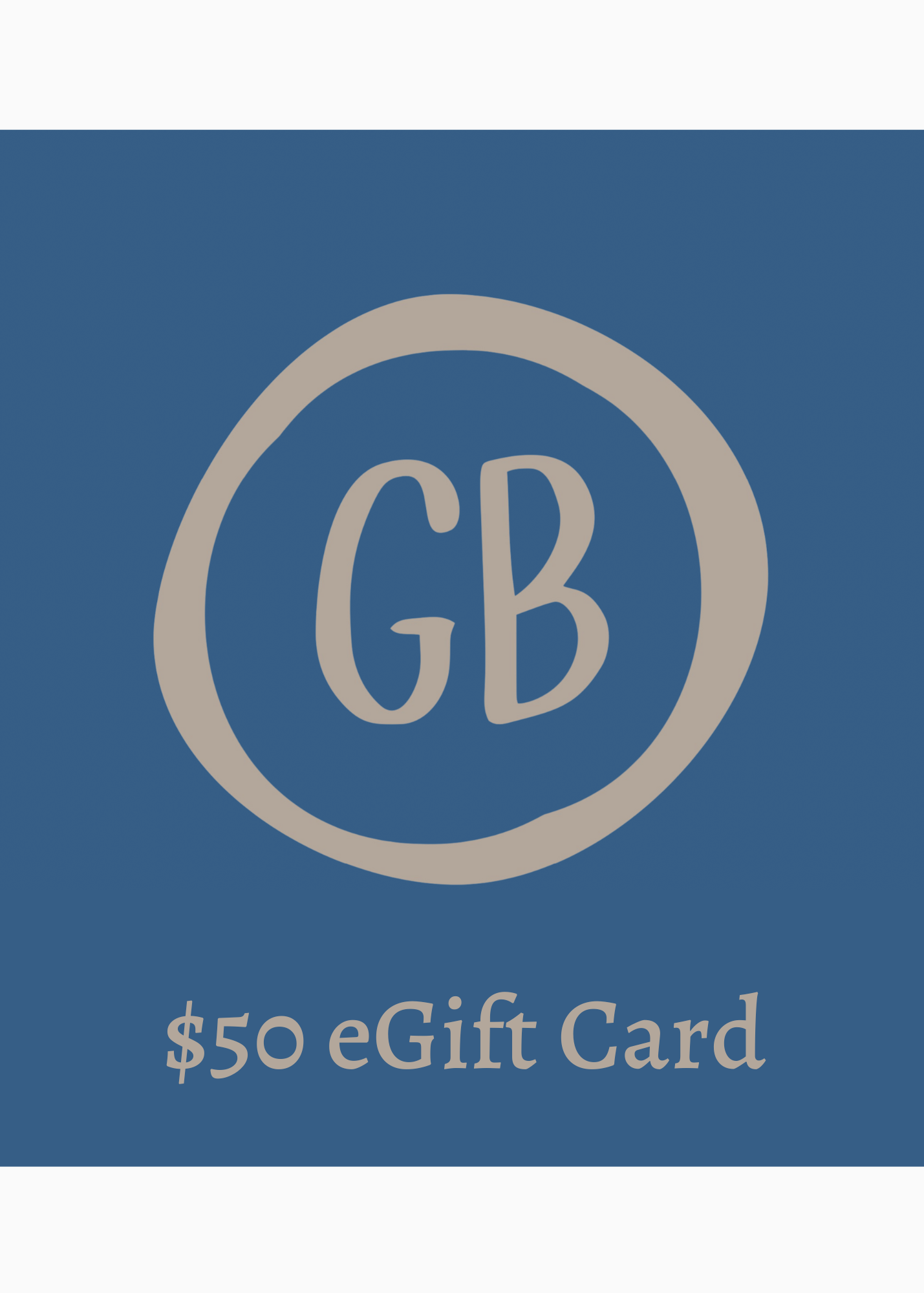 Gentleman Blue eGift Card